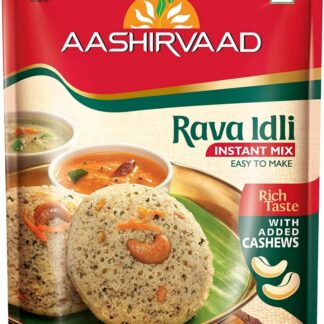 Aashirvaad Rava Idli Instant Mix, 500g Pack, Easy to Make